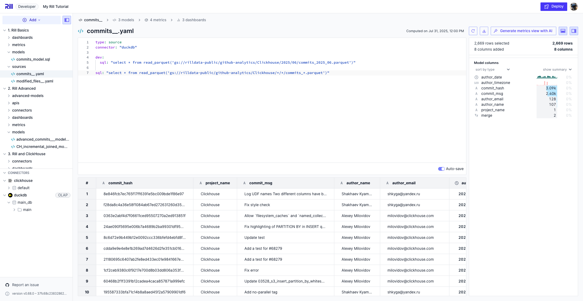 GCS Environment Example